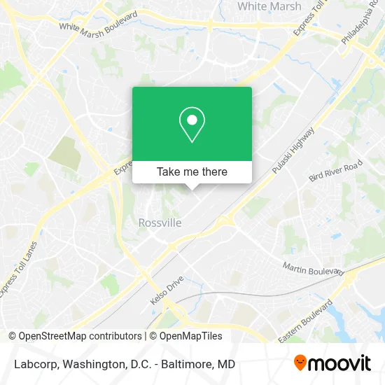 Labcorp map