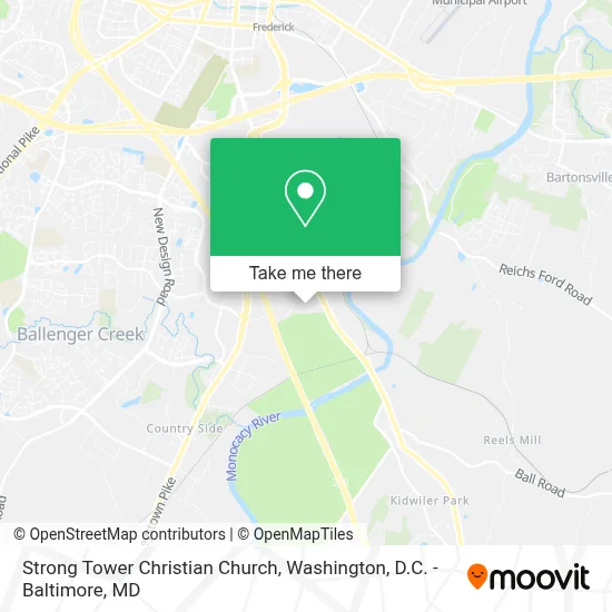 Strong Tower Christian Church map