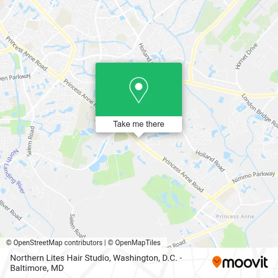 Northern Lites Hair Studio map