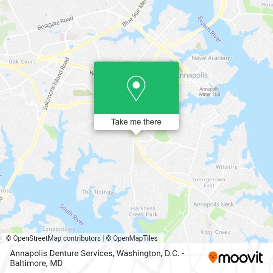 Annapolis Denture Services map