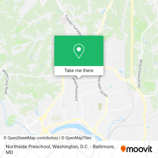 Northside Preschool map