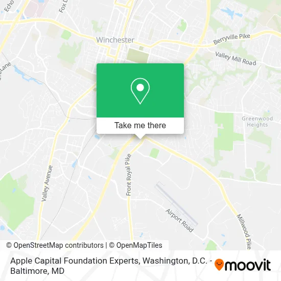 Apple Capital Foundation Experts map