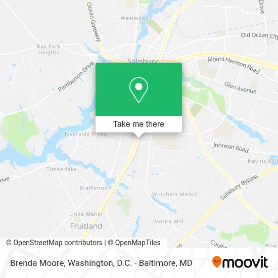 Brenda Moore map