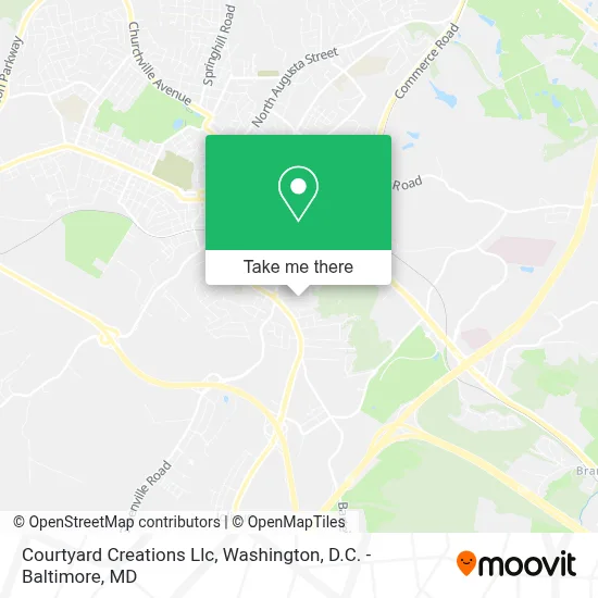 Courtyard Creations Llc map
