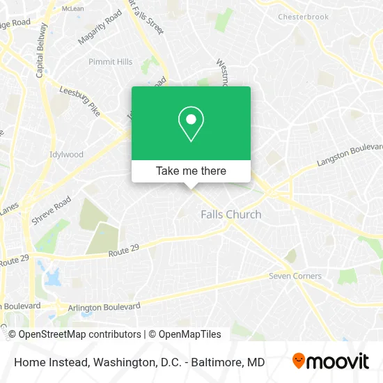 Home Instead map