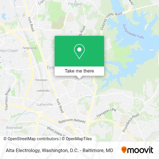 Alta Electrology map