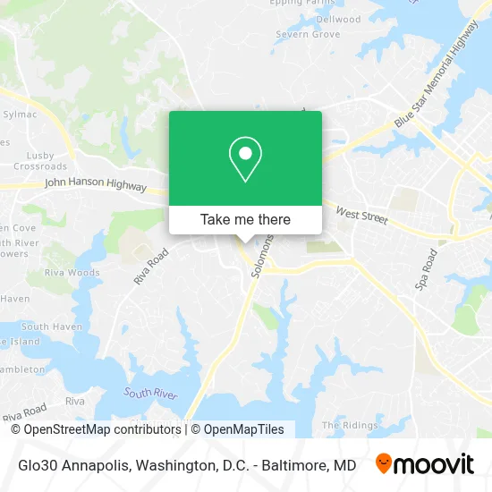 Glo30 Annapolis map