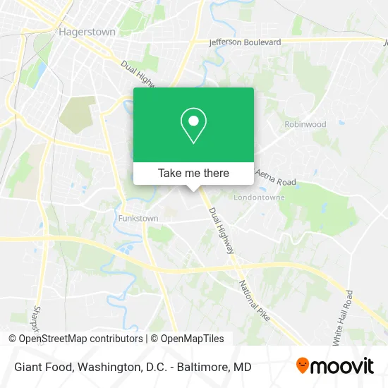 Giant Food map