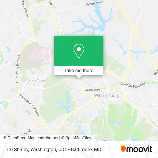 Tru Shirley map