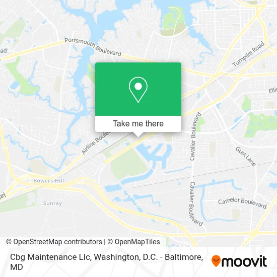 Cbg Maintenance Llc map