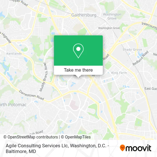 Agile Consulting Services Llc map