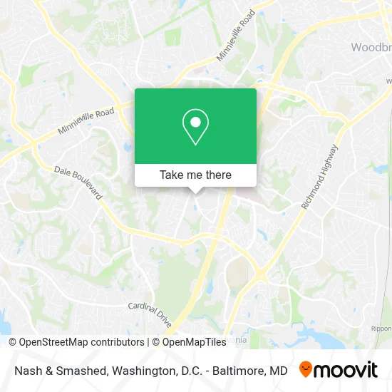 Nash & Smashed map