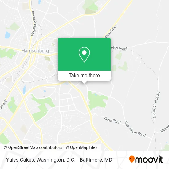 Yulys Cakes map