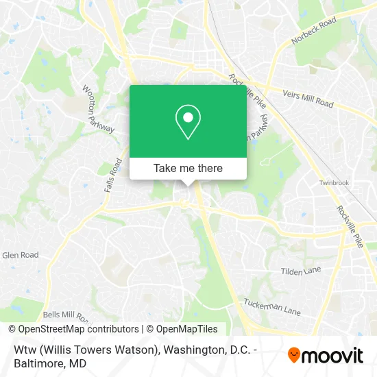 Wtw (Willis Towers Watson) map