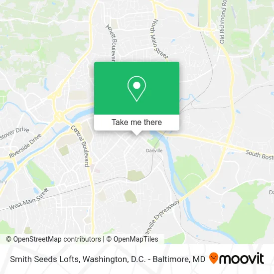 Smith Seeds Lofts map