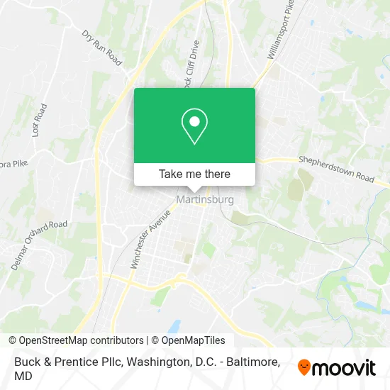 Buck & Prentice Pllc map