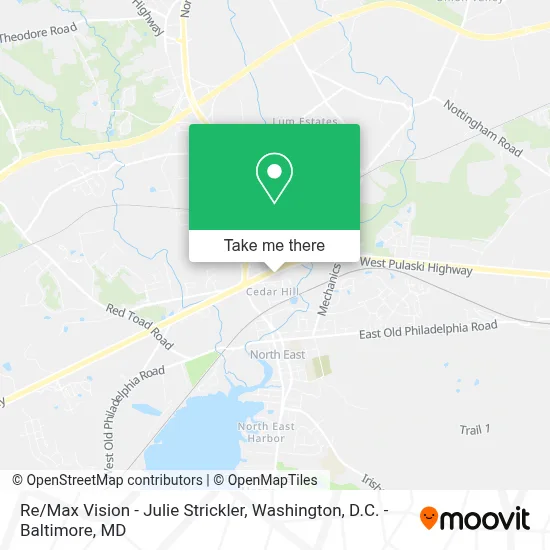 Re / Max Vision - Julie Strickler map