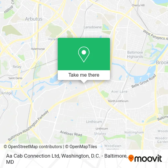 Aa Cab Connection Ltd map