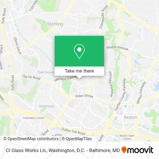 Cl Glass Works Llc map