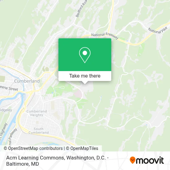 Acm Learning Commons map