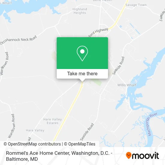 Rommel's Ace Home Center map