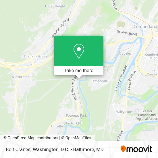Belt Cranes map