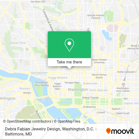Debra Fabian Jewelry Design map