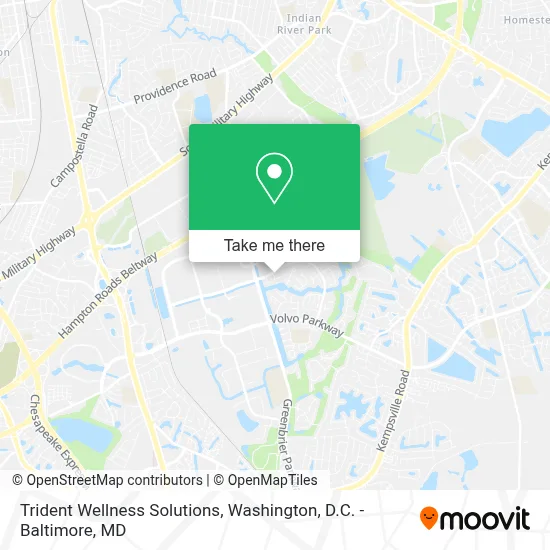 Trident Wellness Solutions map