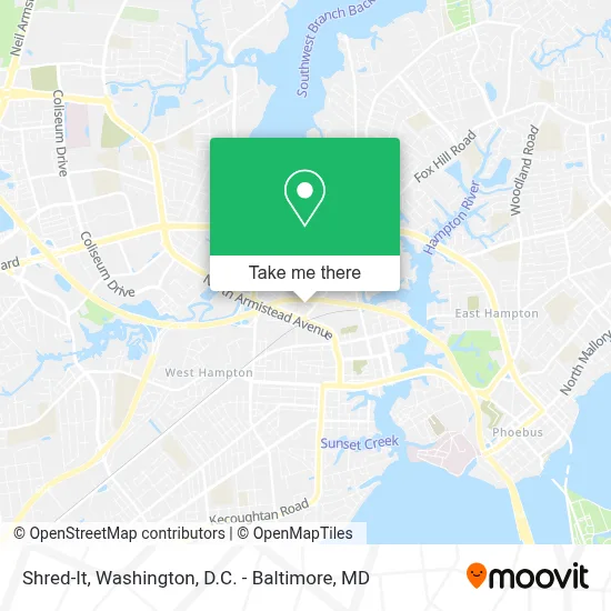 Shred-It map