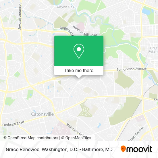 Grace Renewed map