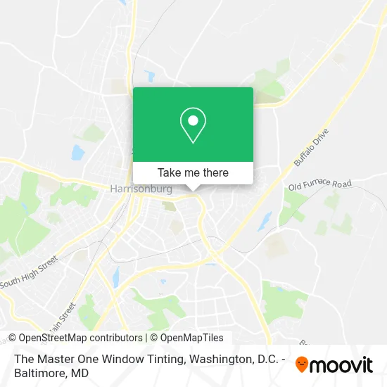 The Master One Window Tinting map