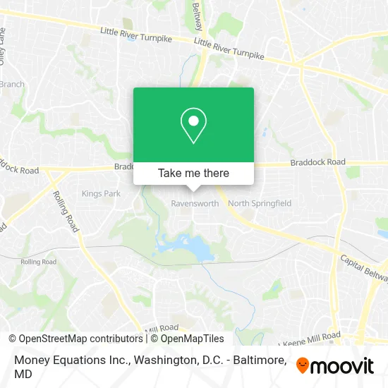 Money Equations Inc. map