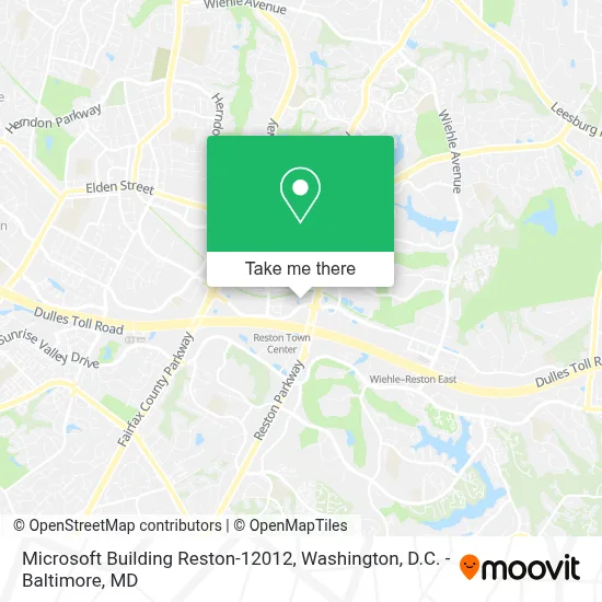 Microsoft Building Reston-12012 map