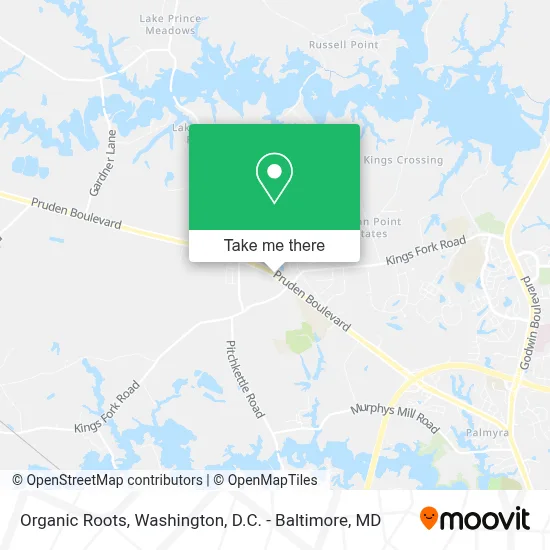 Organic Roots map