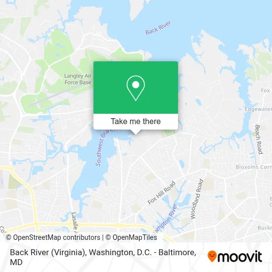 Back River (Virginia) map