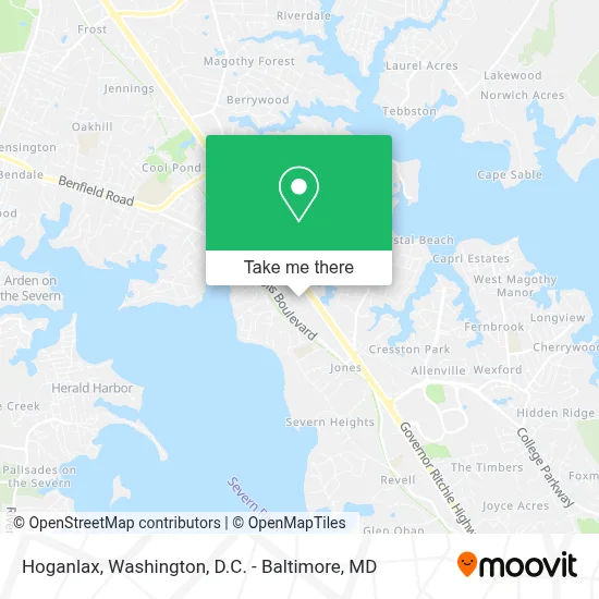 Hoganlax map