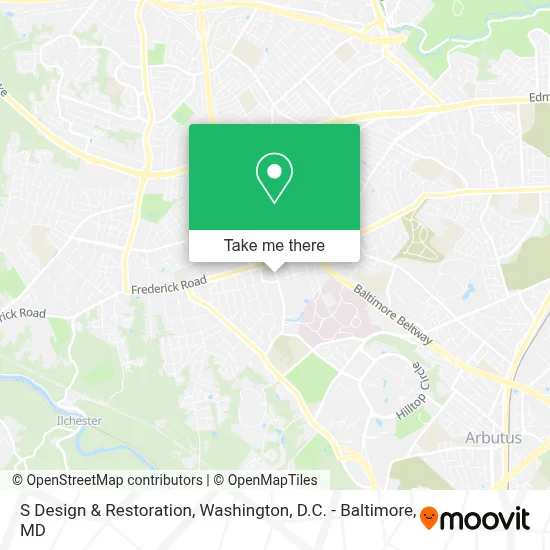 S Design & Restoration map