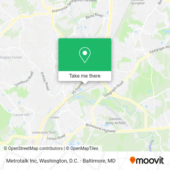 Metrotalk Inc map