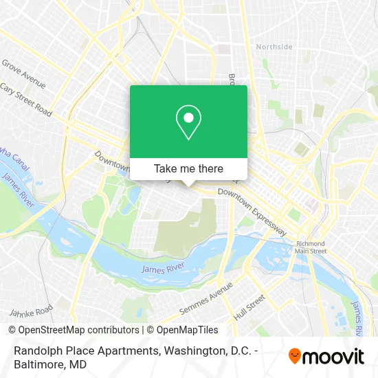 Randolph Place Apartments map