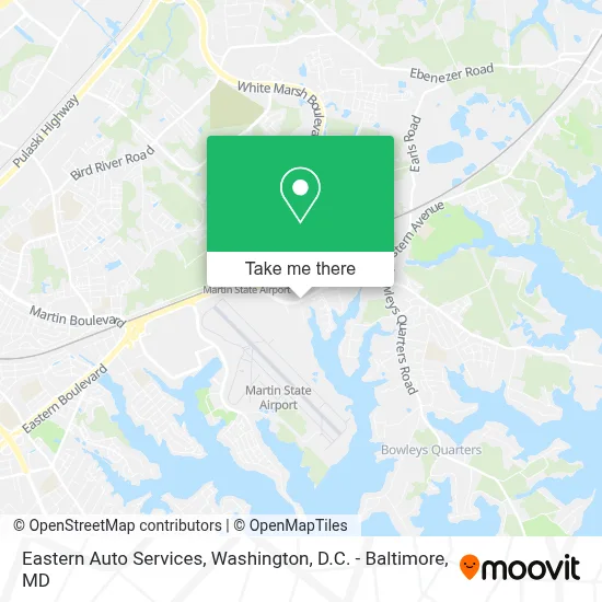Eastern Auto Services map