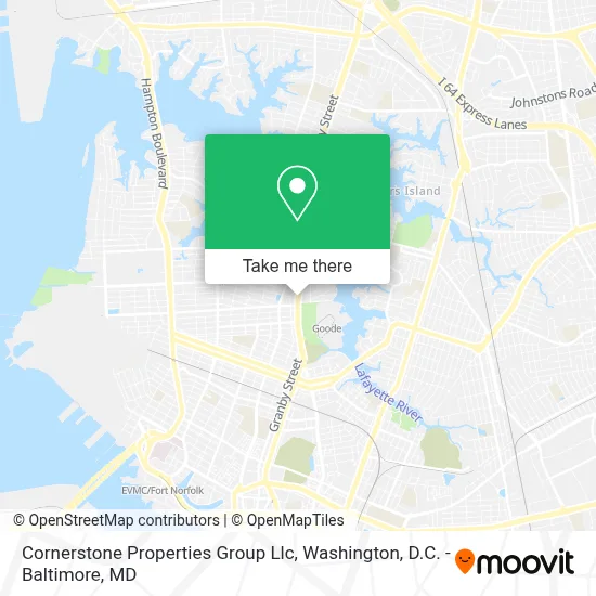 Cornerstone Properties Group Llc map