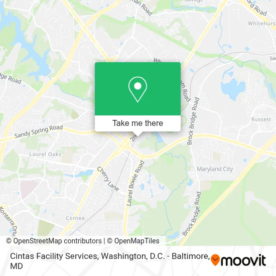 Cintas Facility Services map