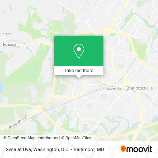 Svea at Uva map