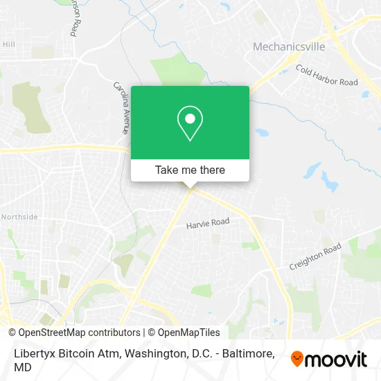 Libertyx Bitcoin Atm map