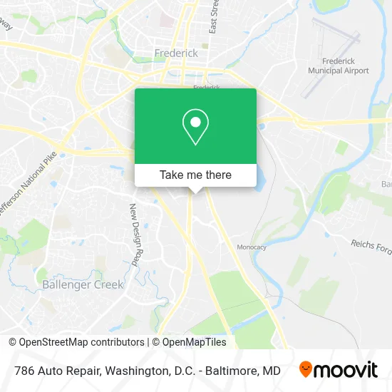 786 Auto Repair map