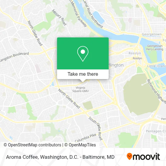 Aroma Coffee map