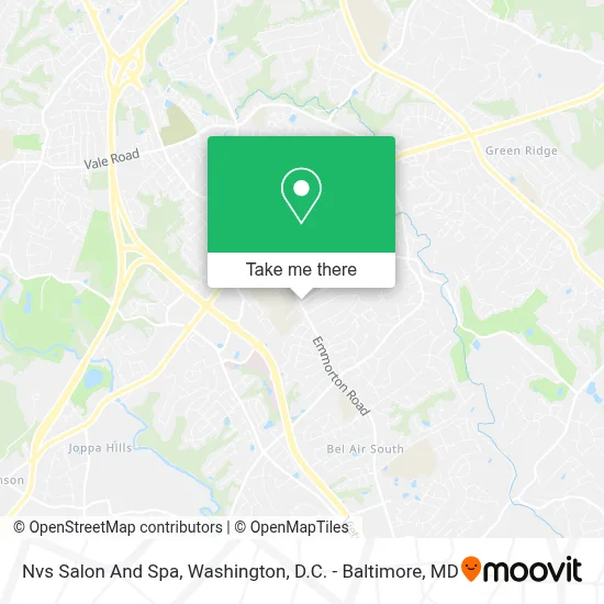 Nvs Salon And Spa map