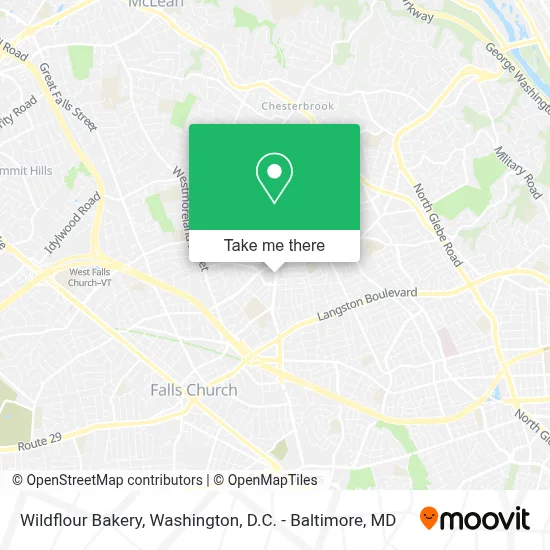 Wildflour Bakery map