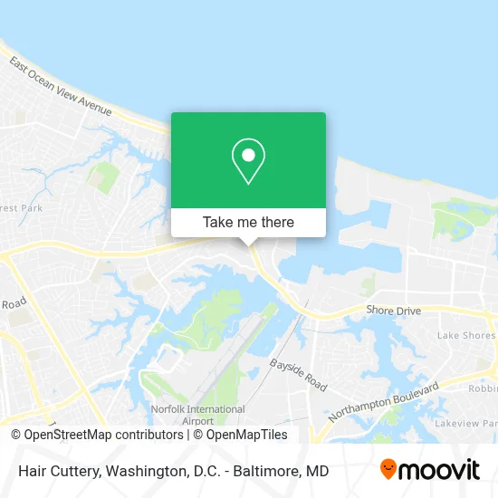 Hair Cuttery map