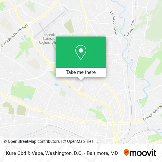 Kure Cbd & Vape map